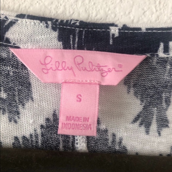 Lily Pulitzer Short Sleeve Linen Top - Picture 3 of 5